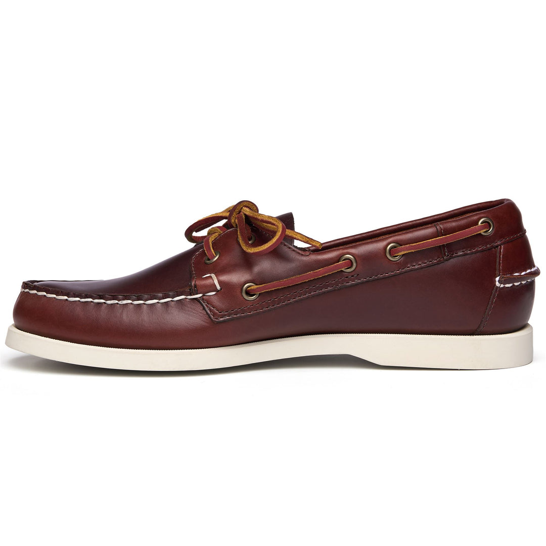 Docksides Man DOCKSIDES PORTLAND WAXED Mocassin BROWN BRUNETTE Dressed Side (jpg Rgb)		