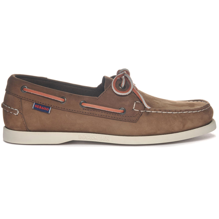 Docksides Man DOCKSIDES PORTLAND NUBUCK Mocassin DK BROWN Photo (jpg Rgb)			