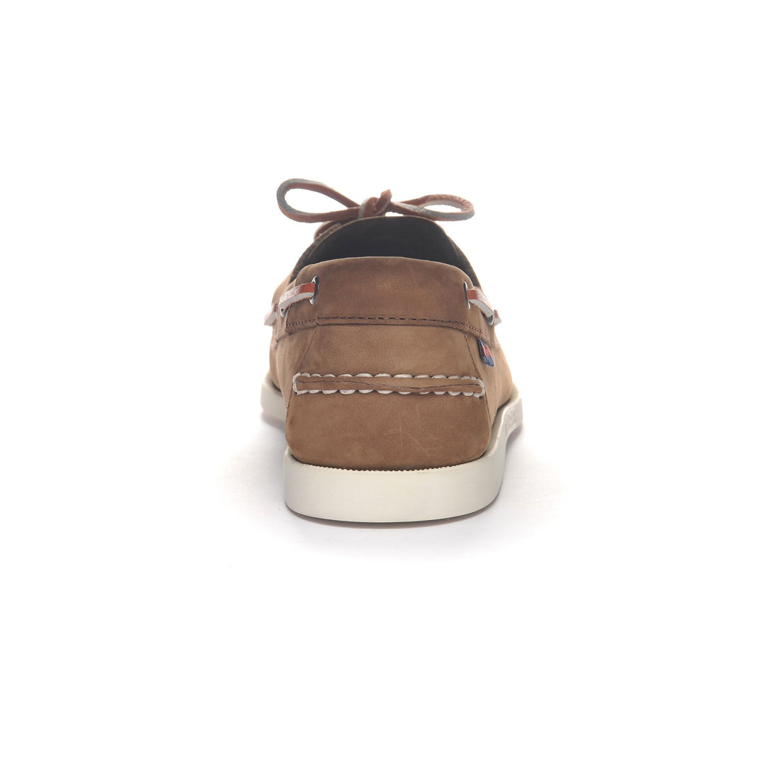 Docksides Man DOCKSIDES PORTLAND NUBUCK Mocassin DK BROWN Detail (jpg Rgb)			