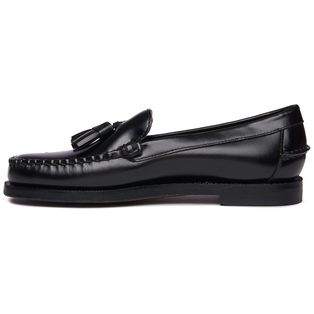 Moc Woman CLASSIC WILL WOMAN Moccasin BLACK Dressed Side (jpg Rgb)		