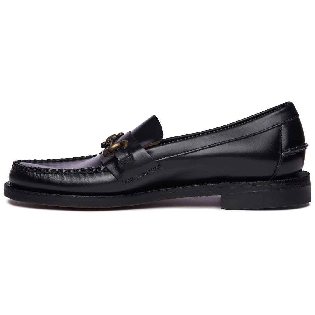 Moc Man CLASSIC JOE Moccasin BLACK Dressed Side (jpg Rgb)		