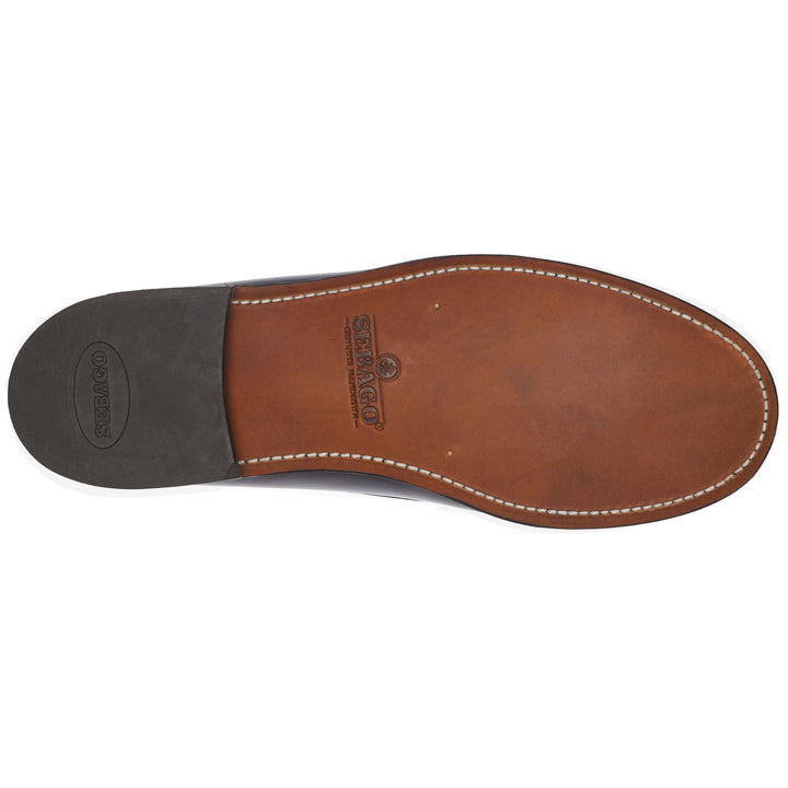 Moc Man PAUL Slip On BROWN BURGUNDY Dressed Front (jpg Rgb)	