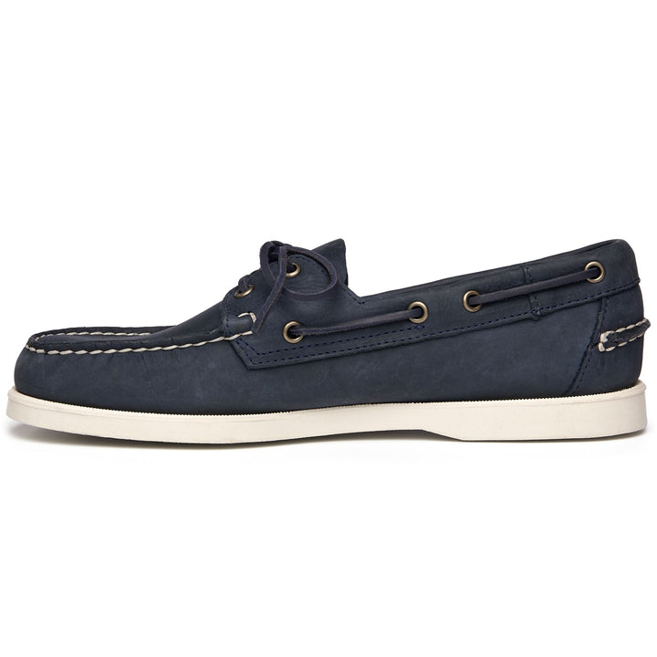 Docksides Man Docksides Portland Crazy H Mocassin BLUE NAVY Dressed Side (jpg Rgb)		