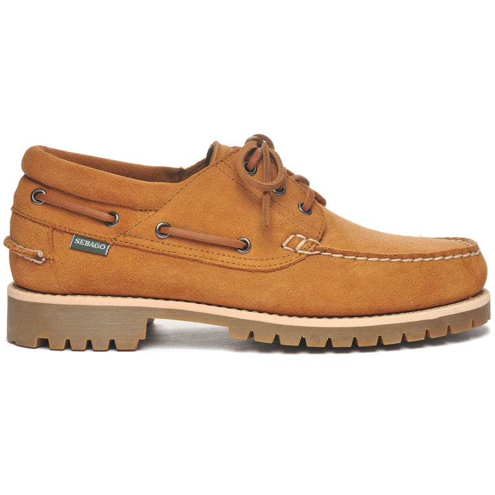 Moc Man ACADIA SUEDE Moccasin BROWN TAN Photo (jpg Rgb)			