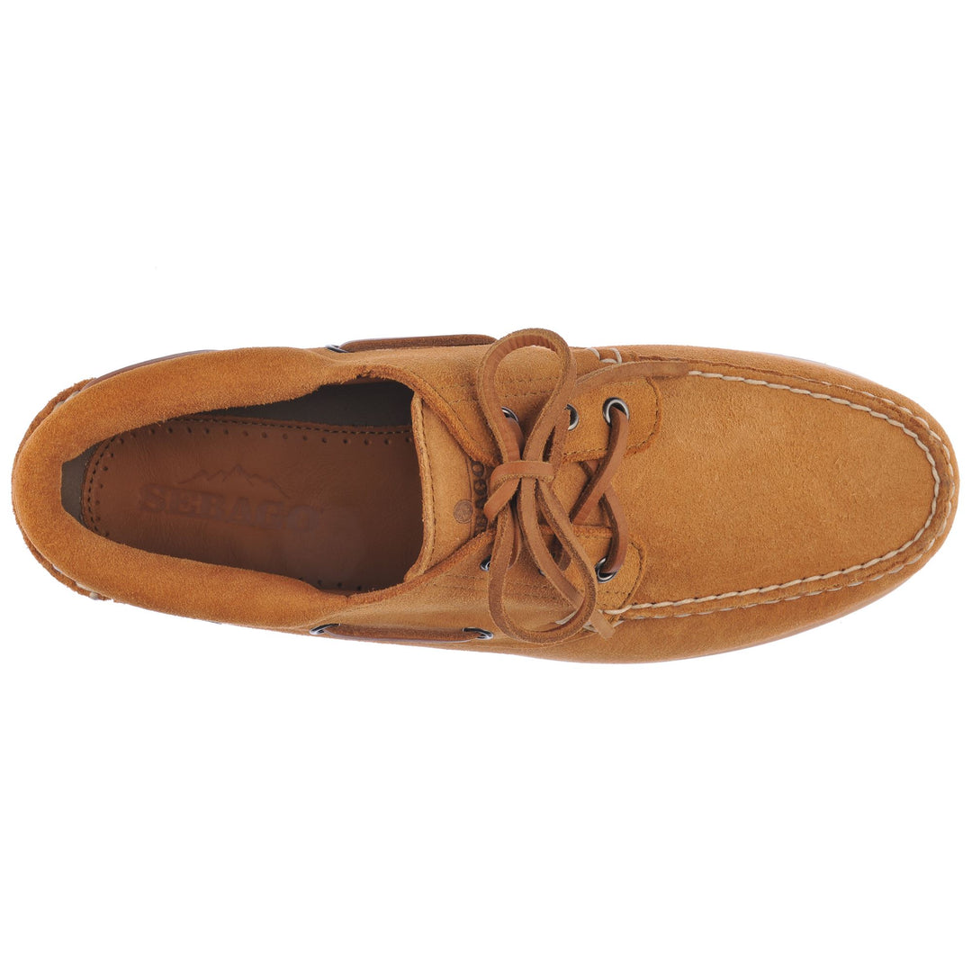 Moc Man ACADIA SUEDE Moccasin BROWN TAN Dressed Back (jpg Rgb)		