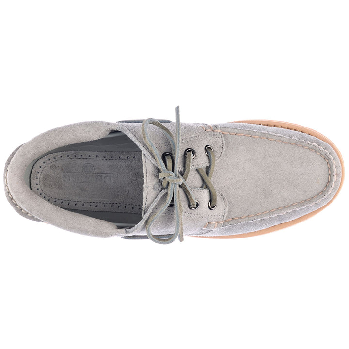 Moc Man ACADIA SUEDE Moccasin LT GREY Dressed Back (jpg Rgb)		