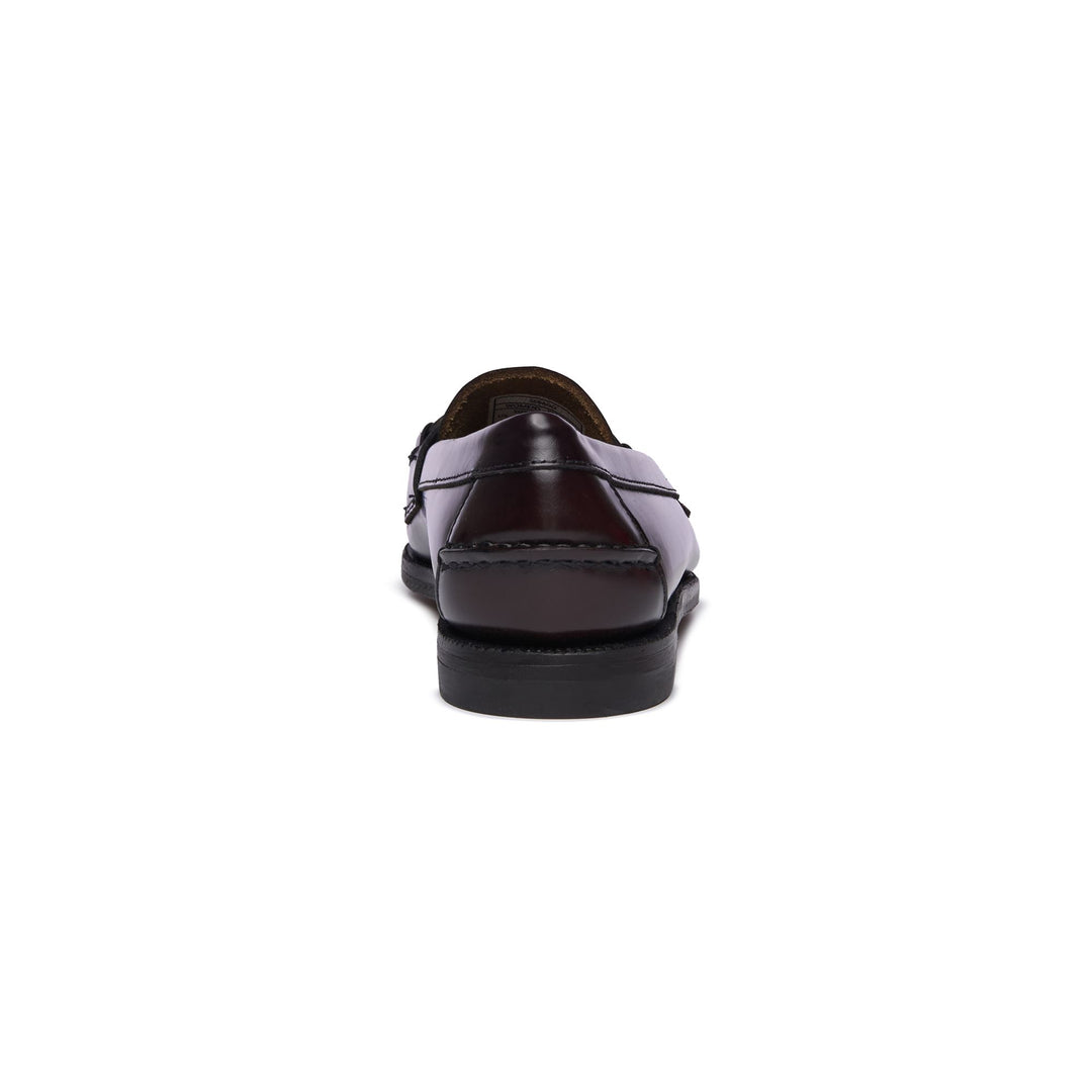 Moc Woman CLASSIC JOE WOMAN Moccasin BROWN BURGUNDY Detail (jpg Rgb)			