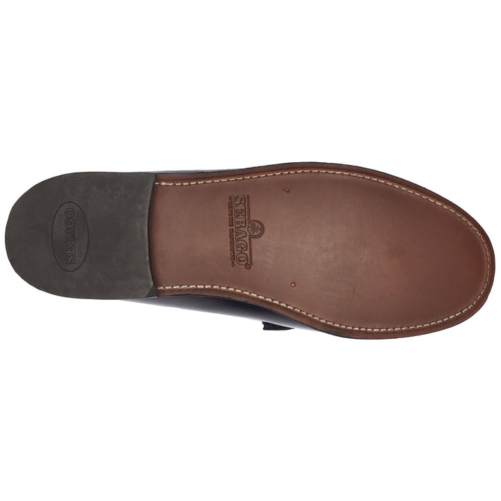 Moc Man CLASSIC WILL Moccasin BROWN BURGUNDY Dressed Front (jpg Rgb)	