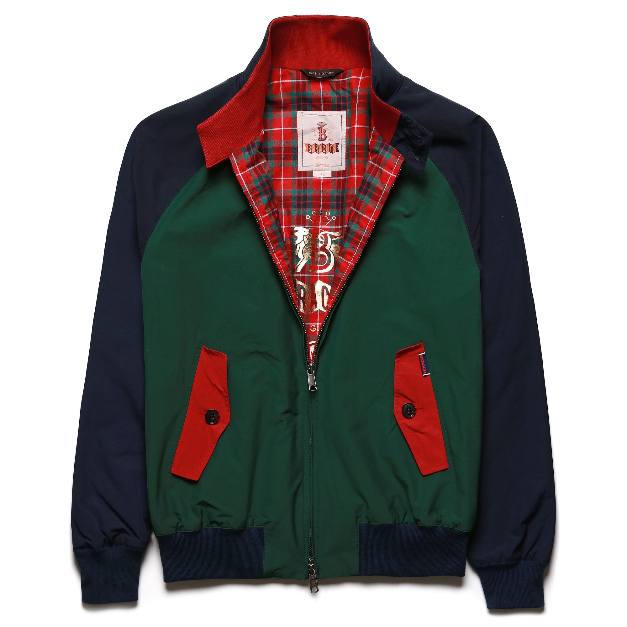 Navy and green jacket hotsell