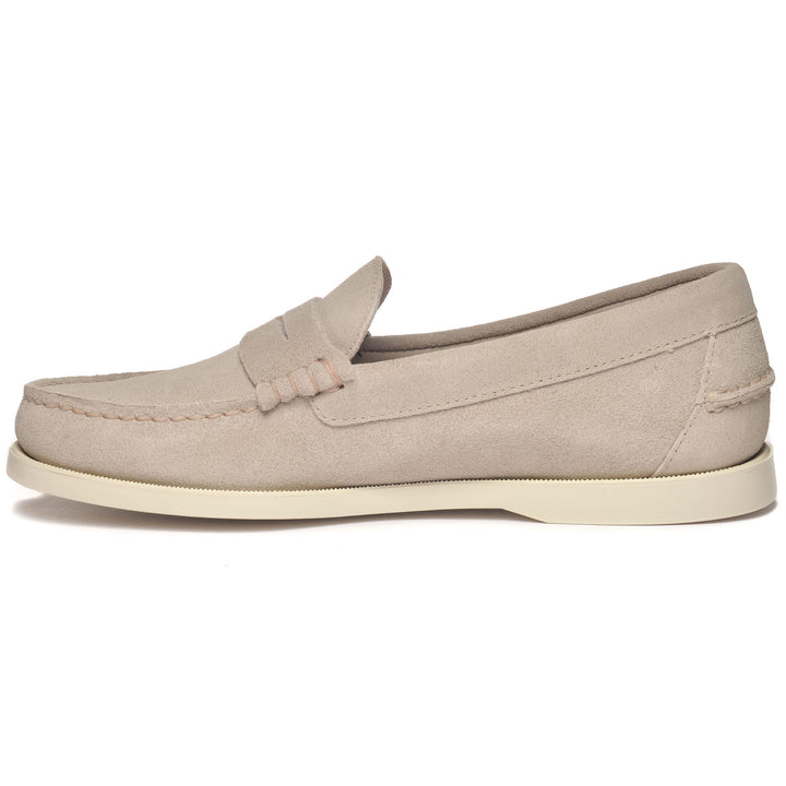 Moc Man DAN BOAT FLESH OUT Moccasin BROWN TAUPE Dressed Side (jpg Rgb)		