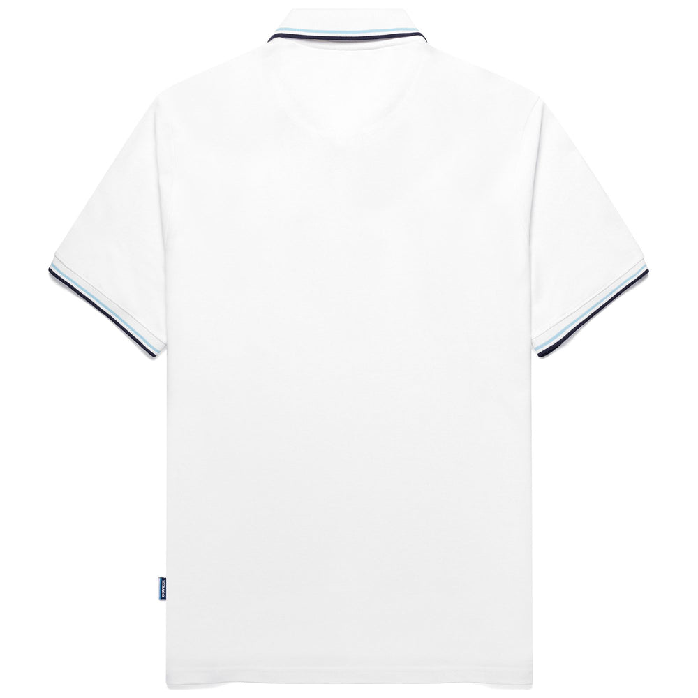 Polo Shirts Man BERTH Polo WHITE Dressed Front (jpg Rgb)	