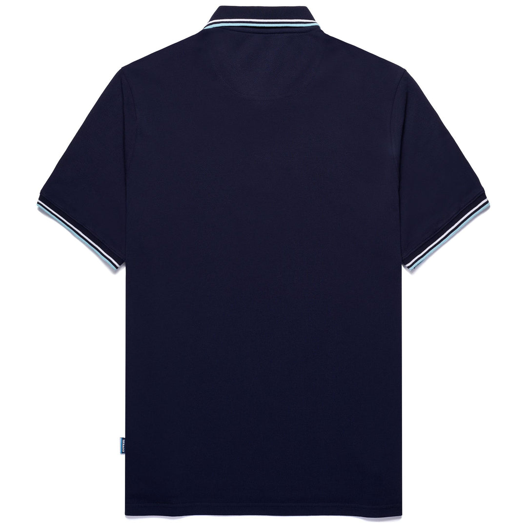 Polo Shirts Man BERTH Polo BLUE MARINE Dressed Front (jpg Rgb)	