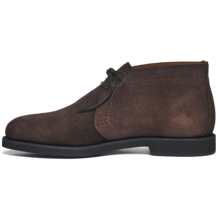 Ankle Boots Man LAWTON SUEDE Laced DK BROWN Dressed Side (jpg Rgb)		