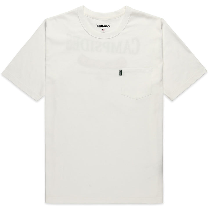 T-ShirtsTop Unisex PERKINS T-Shirt WHITE NATURAL Photo (jpg Rgb)			