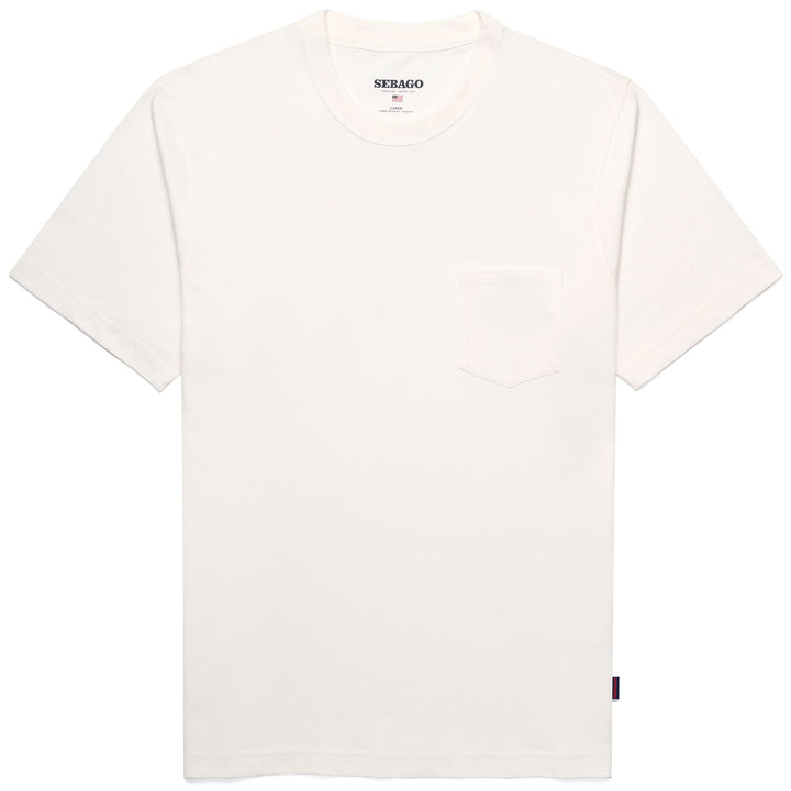 T-ShirtsTop Unisex PERKINS T-Shirt WHITE NATURAL Photo (jpg Rgb)			