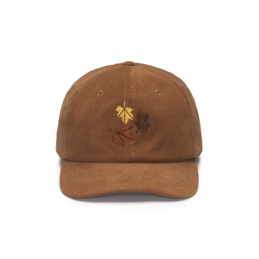 Headwear Unisex CONNOR CORDUROY Cap BROWN LEAVES Photo (jpg Rgb)			