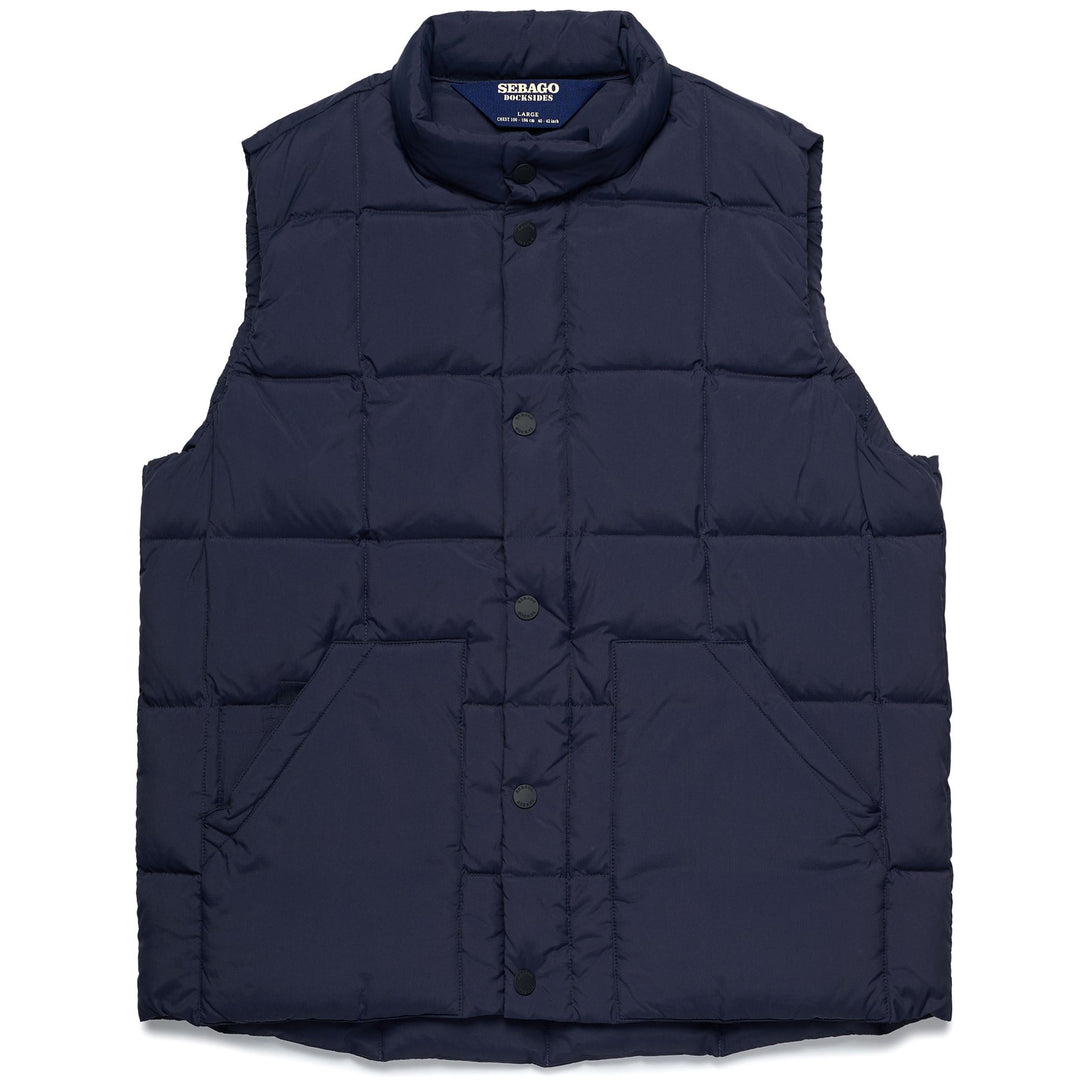 Jackets Unisex DAMARISCOTTA DOWNQUILT Mid BLUE NAVY Photo (jpg Rgb)			