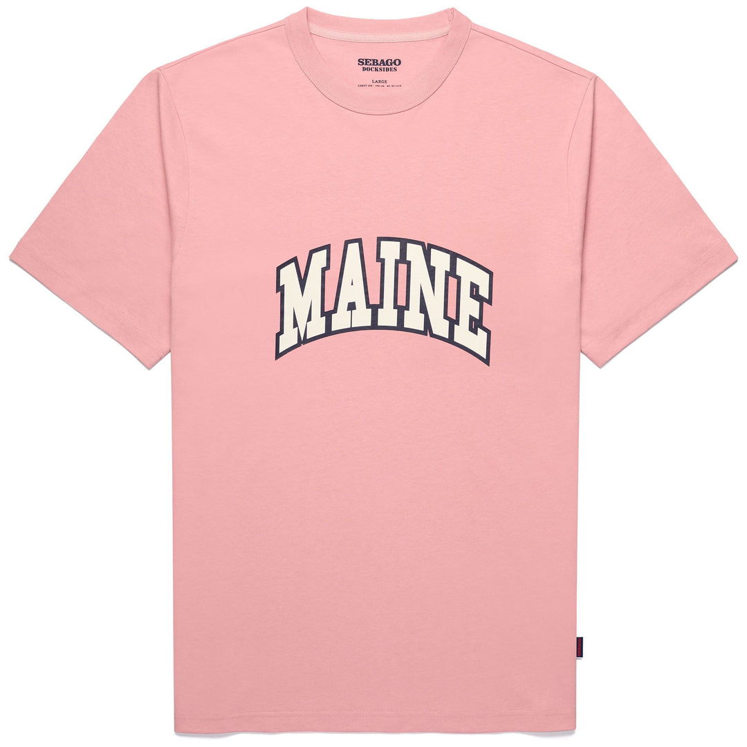 T-ShirtsTop Man DANFORTH T-Shirt PINK MAINE Photo (jpg Rgb)			