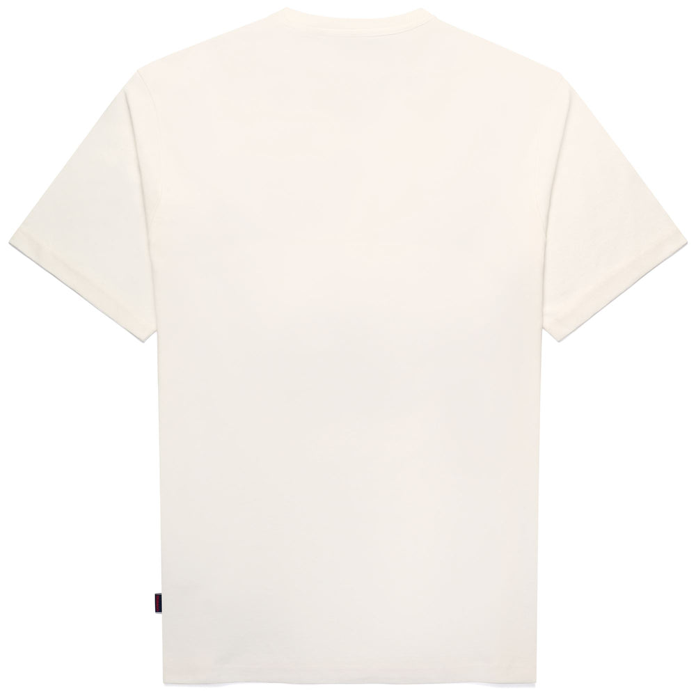 T-ShirtsTop Man DANFORTH T-Shirt WHITE NATURAL USA Dressed Front (jpg Rgb)	