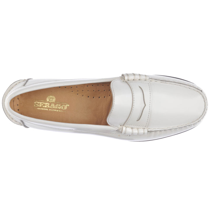 Moc Woman DANIELLE POP WOMAN Moccasin WHITE Dressed Back (jpg Rgb)		