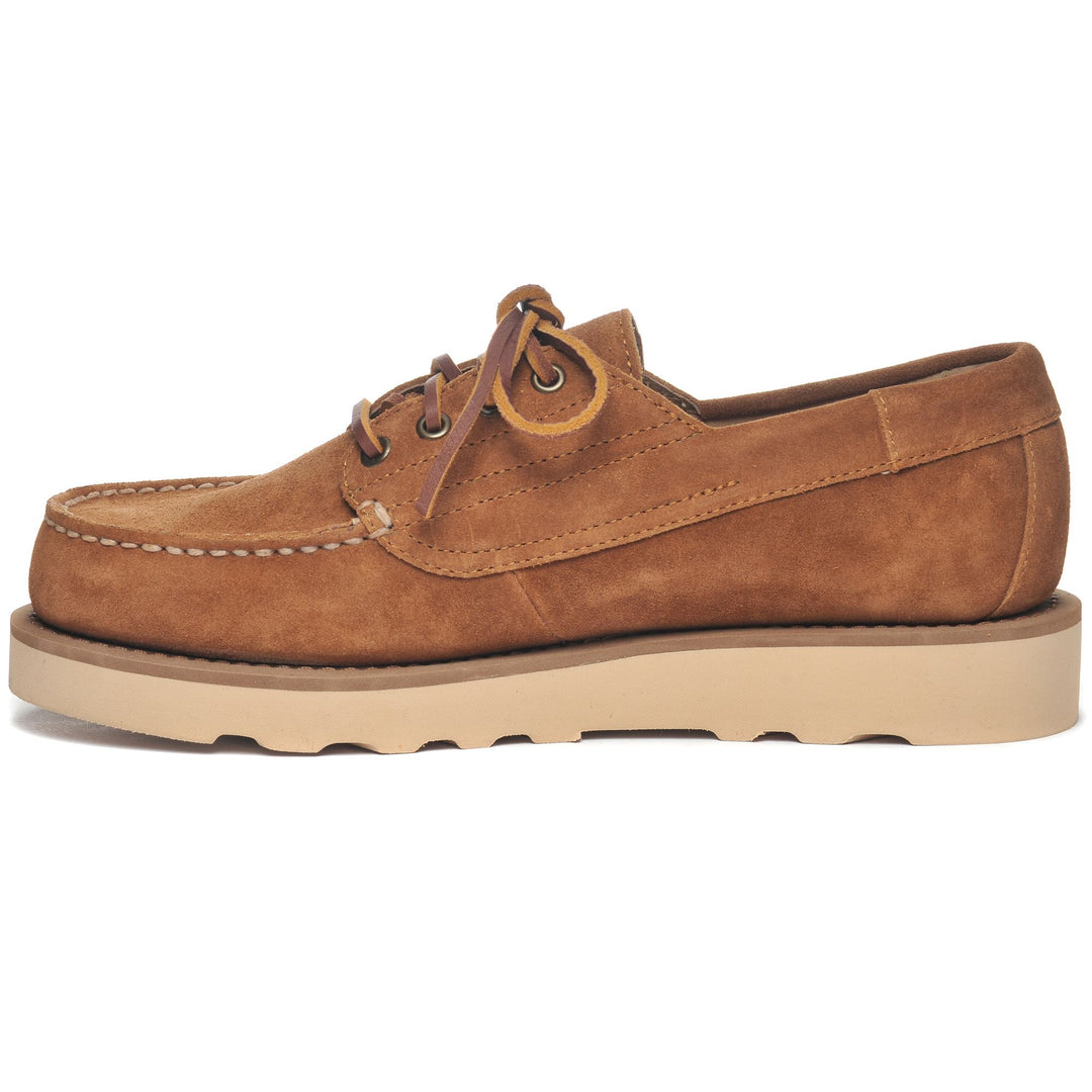 Moc Man ASKOOKFIELD SUEDE Low Cut FOX-MOCHA Dressed Side (jpg Rgb)		