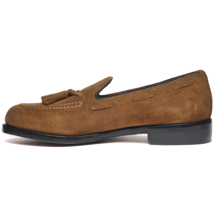 Moc Man MEDFORD SUEDE GYW Moccasin BROWN COGNAC Dressed Side (jpg Rgb)		