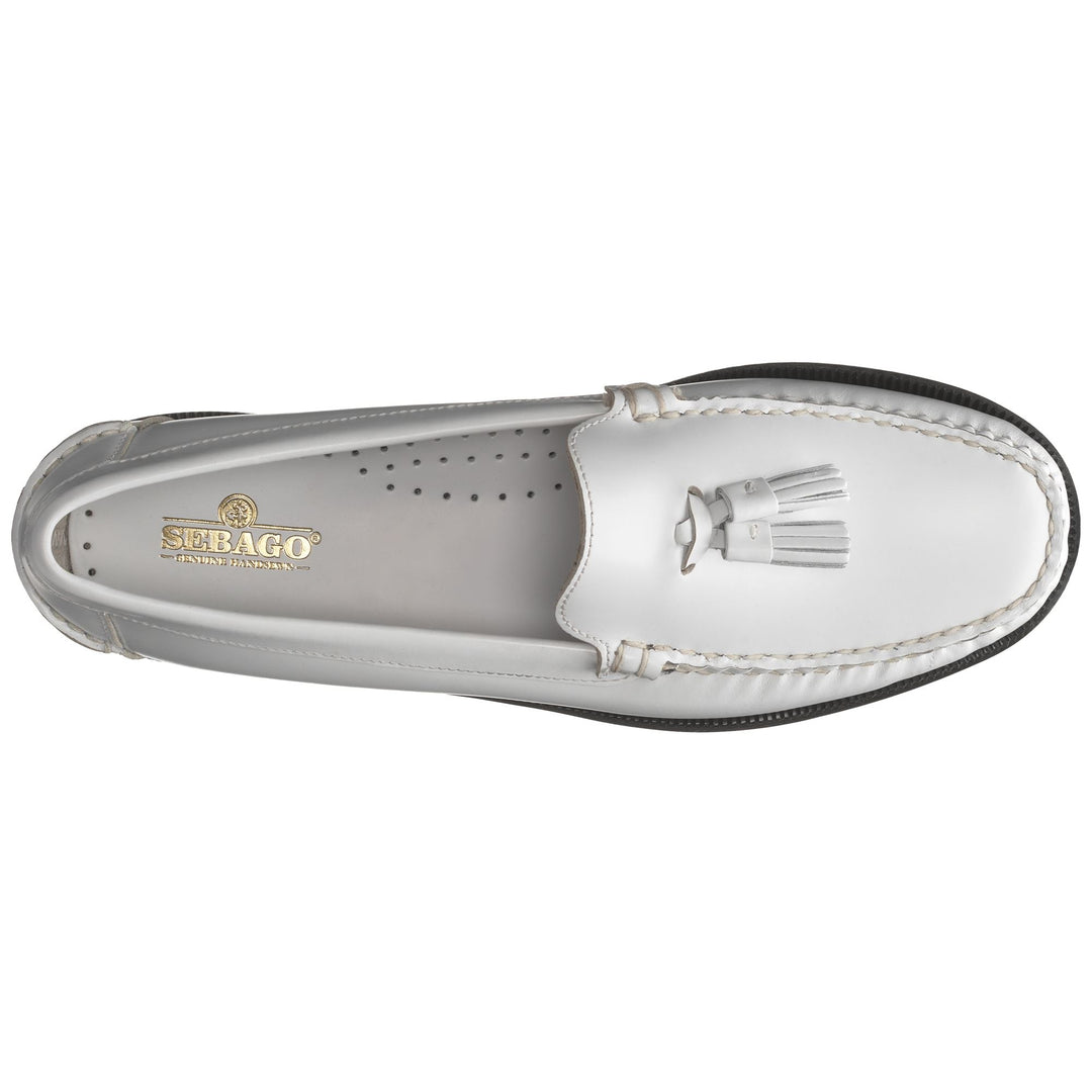 Moc Woman CLASSIC WILL PIGMENT WOMAN Moccasin WHITE Dressed Back (jpg Rgb)		