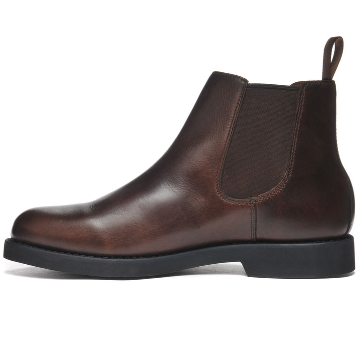 Ankle Boots Man GILFORD PO Beatle DK BROWN Dressed Side (jpg Rgb)		