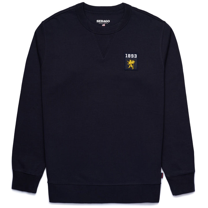 Fleece Unisex EBOWKNOT Jumper BLUE MARINE - GENOA MCT Photo (jpg Rgb)			