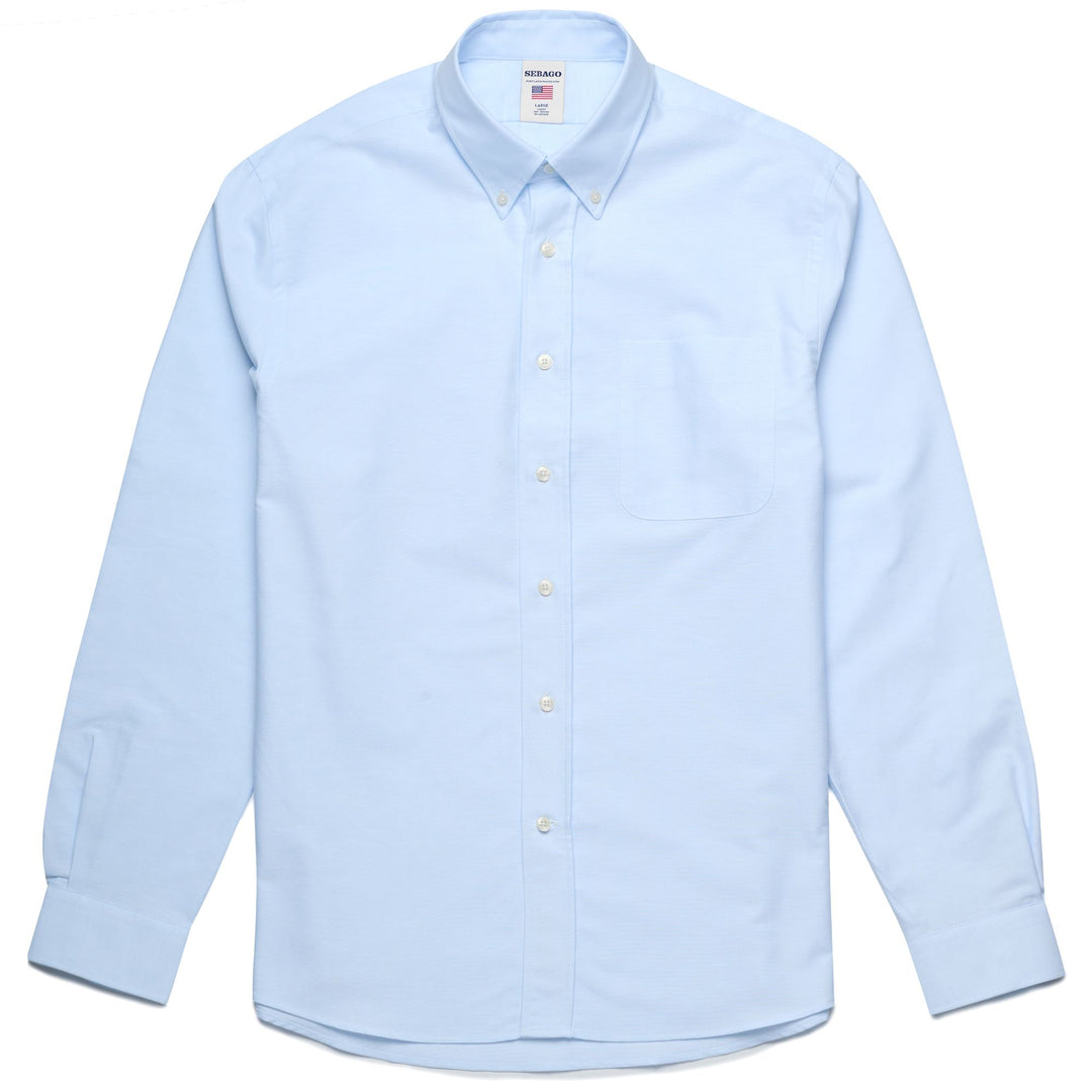 SHIRTS Man WHALEBACK Button Down AZURE ILLUSION Photo (jpg Rgb)			