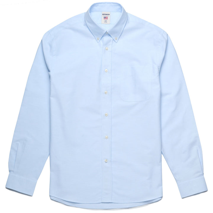 SHIRTS Man WHALEBACK Button Down AZURE ILLUSION Photo (jpg Rgb)			