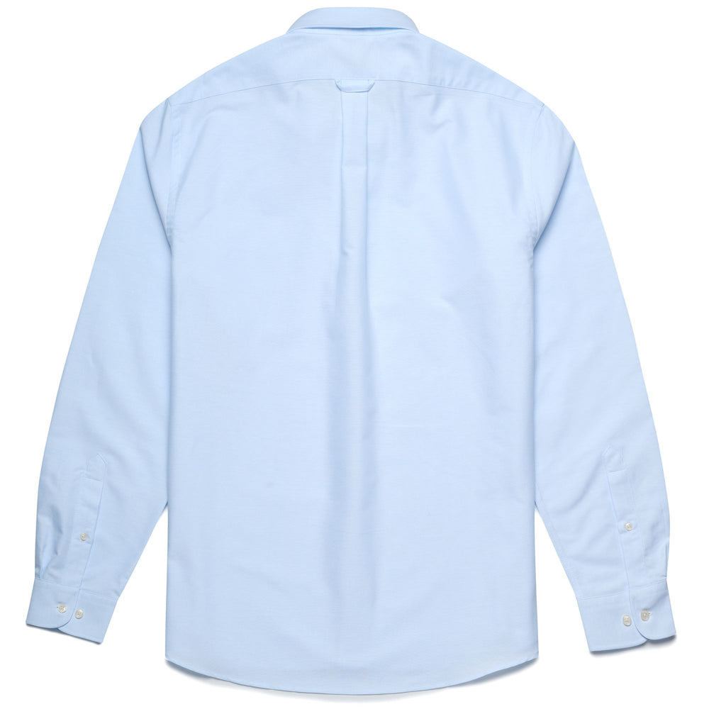 SHIRTS Man WHALEBACK Button Down AZURE ILLUSION Dressed Front (jpg Rgb)	