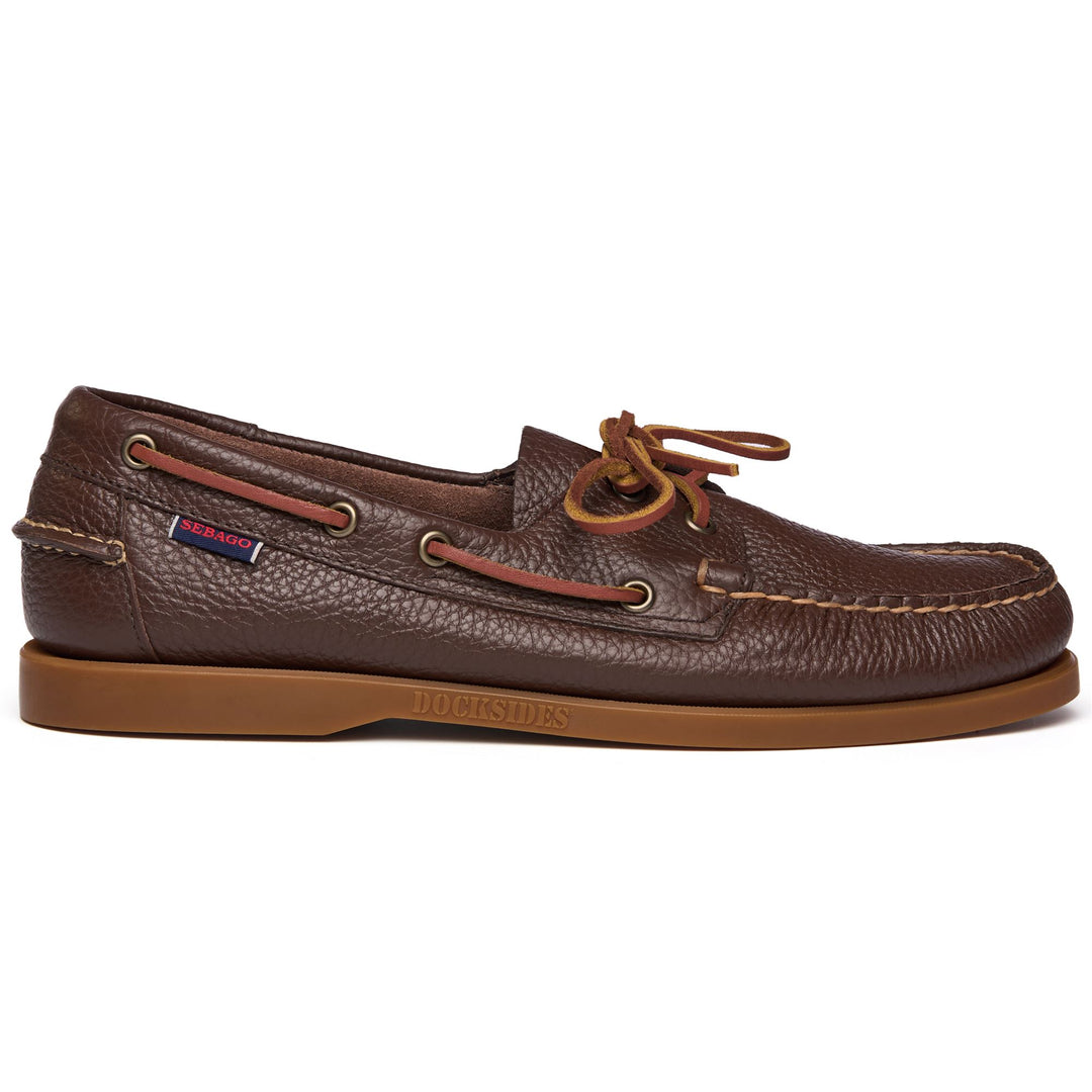 Docksides Man PORTLAND MARTELLATO Mocassin BROWN COGNAC-GUM Photo (jpg Rgb)			