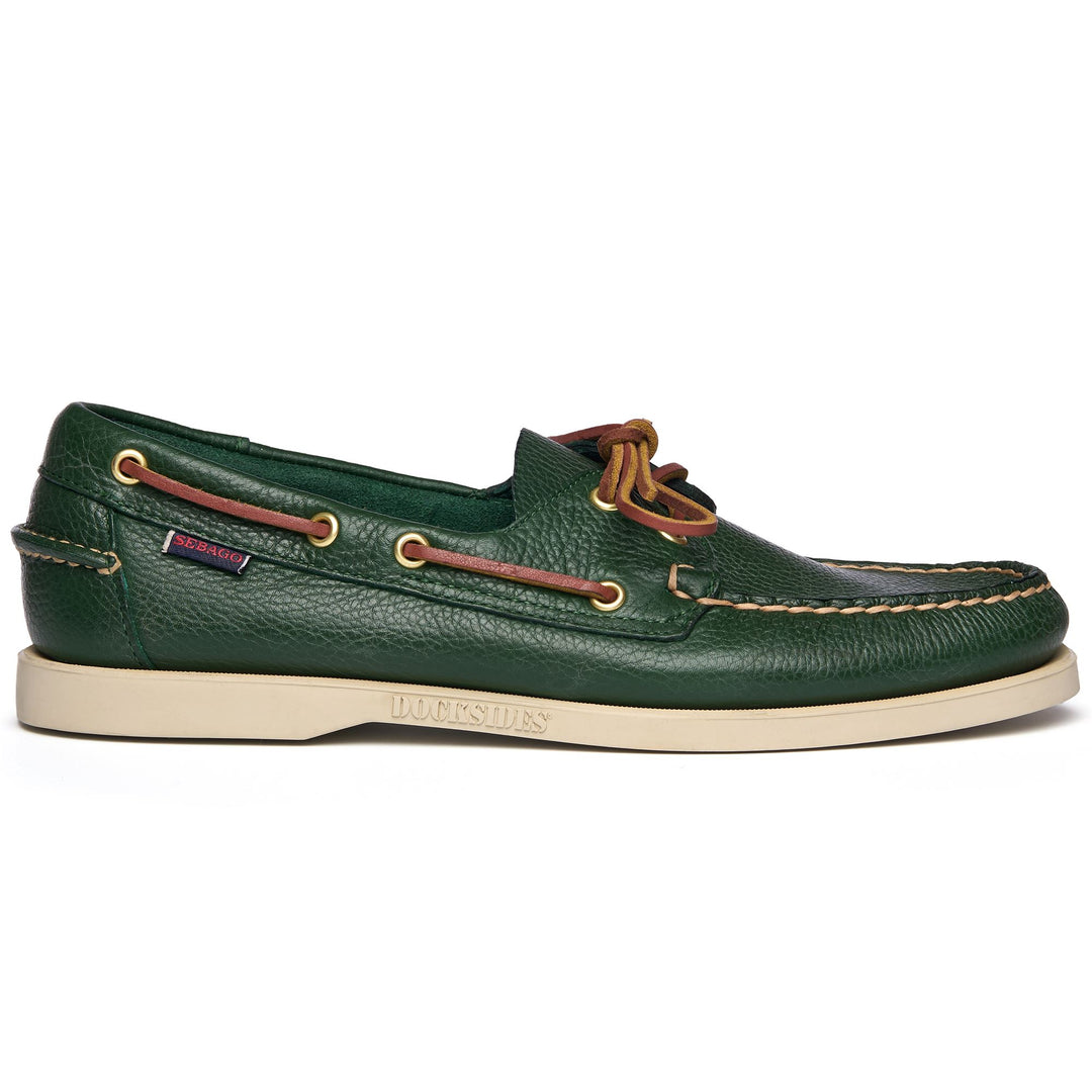 Docksides Man PORTLAND MARTELLATO Mocassin GREEN HUNTER Photo (jpg Rgb)			