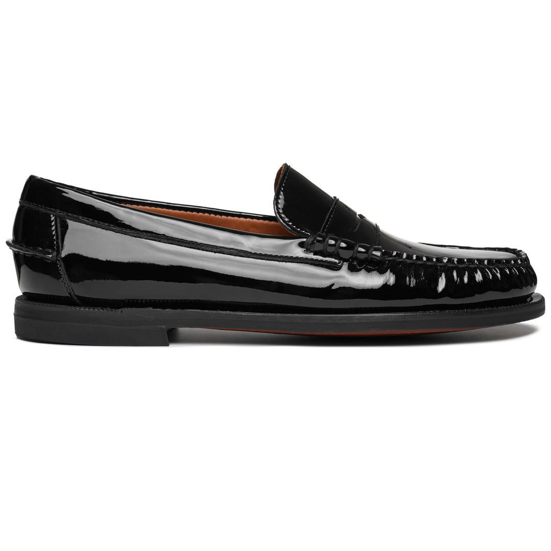 Moc Woman CLASSIC DAN PATENT LEATHER WOMAN Moccasin BLACK Photo (jpg Rgb)			