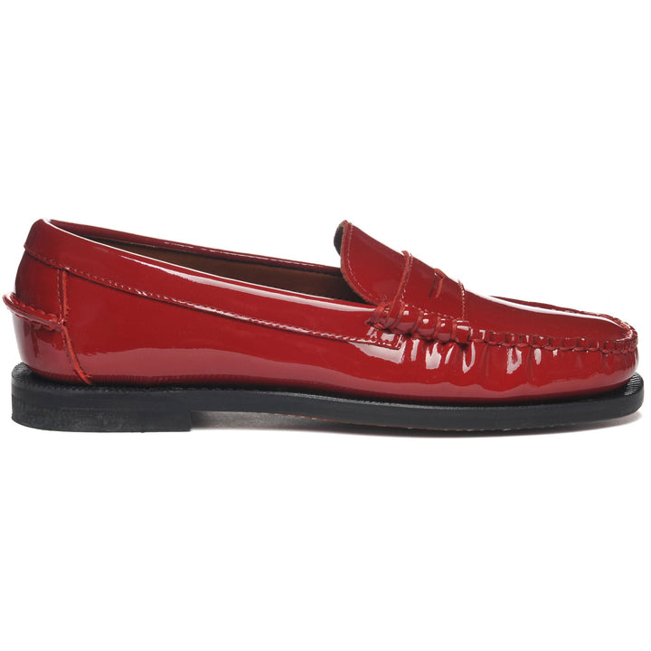 Moc Woman CLASSIC DAN PATENT LEATHER WOMAN Moccasin RED Photo (jpg Rgb)			