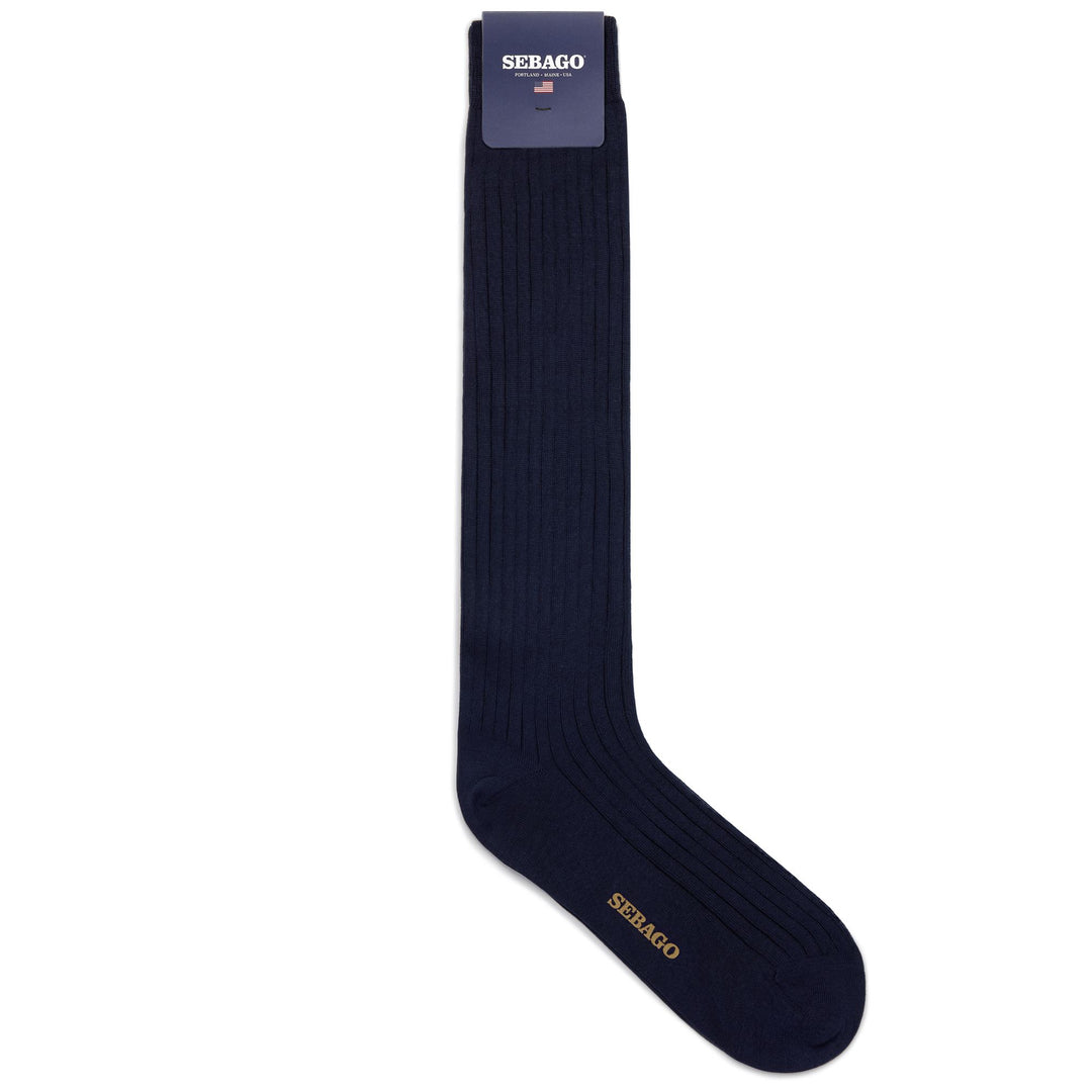 Socks Unisex POWNAL ASTONL Quarter High Sock BLUE NAVY Photo (jpg Rgb)			