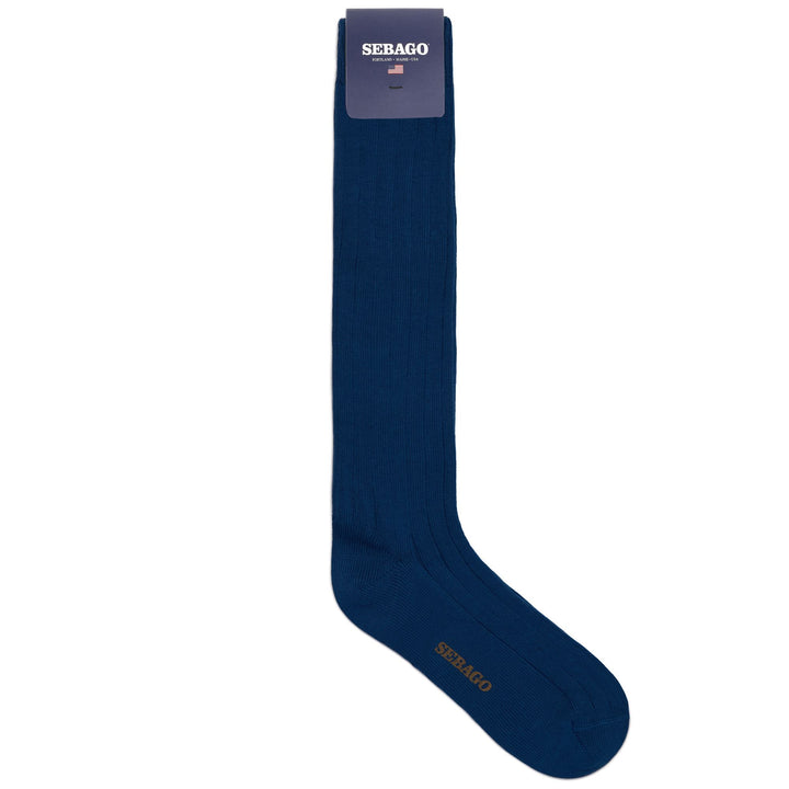 Socks Unisex SANGERVILLE POLOL Quarter High Sock BLUE DK RIVIERA Photo (jpg Rgb)			