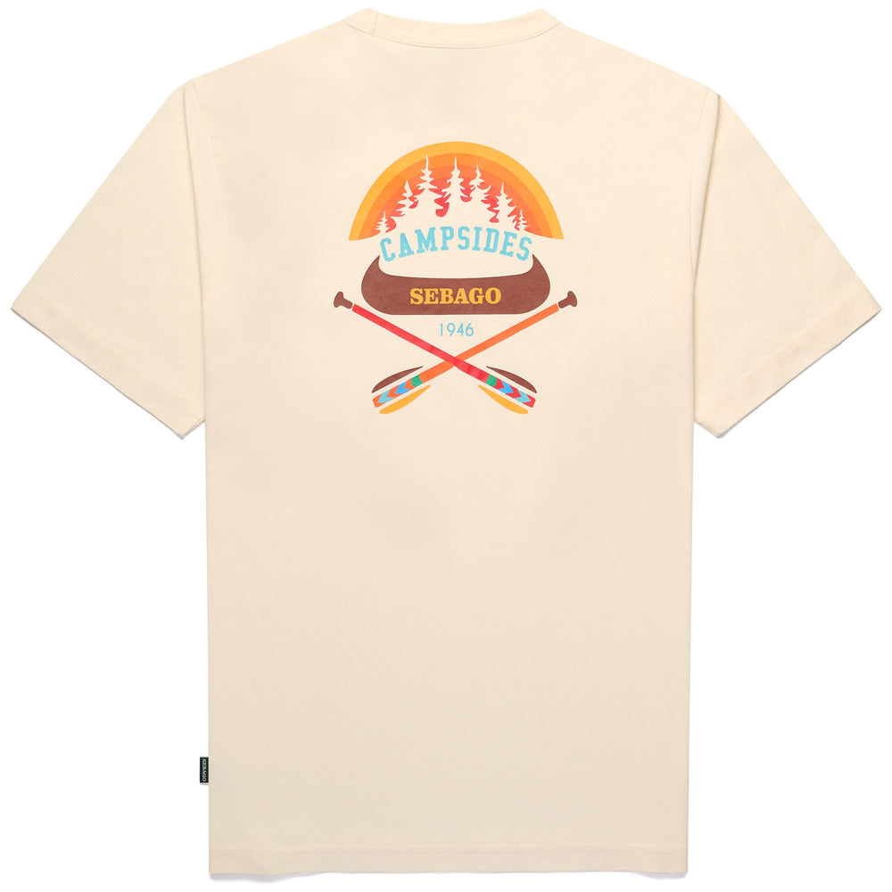 T-ShirtsTop Man RANGELEY T-Shirt WHITE ANTIQUE Dressed Front (jpg Rgb)	