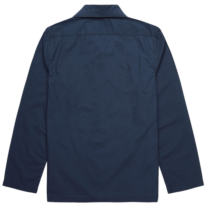 OVERSHIRT Unisex OTISFIELD OVERSHIRTS BLUE MARINE Dressed Front (jpg Rgb)	