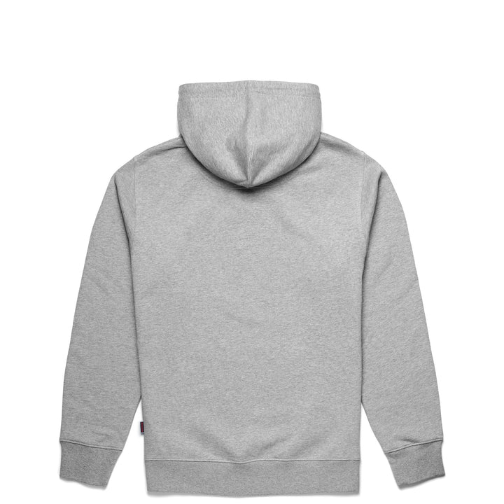 Fleece Unisex UPTON Jumper GREY MD MEL Dressed Front (jpg Rgb)	