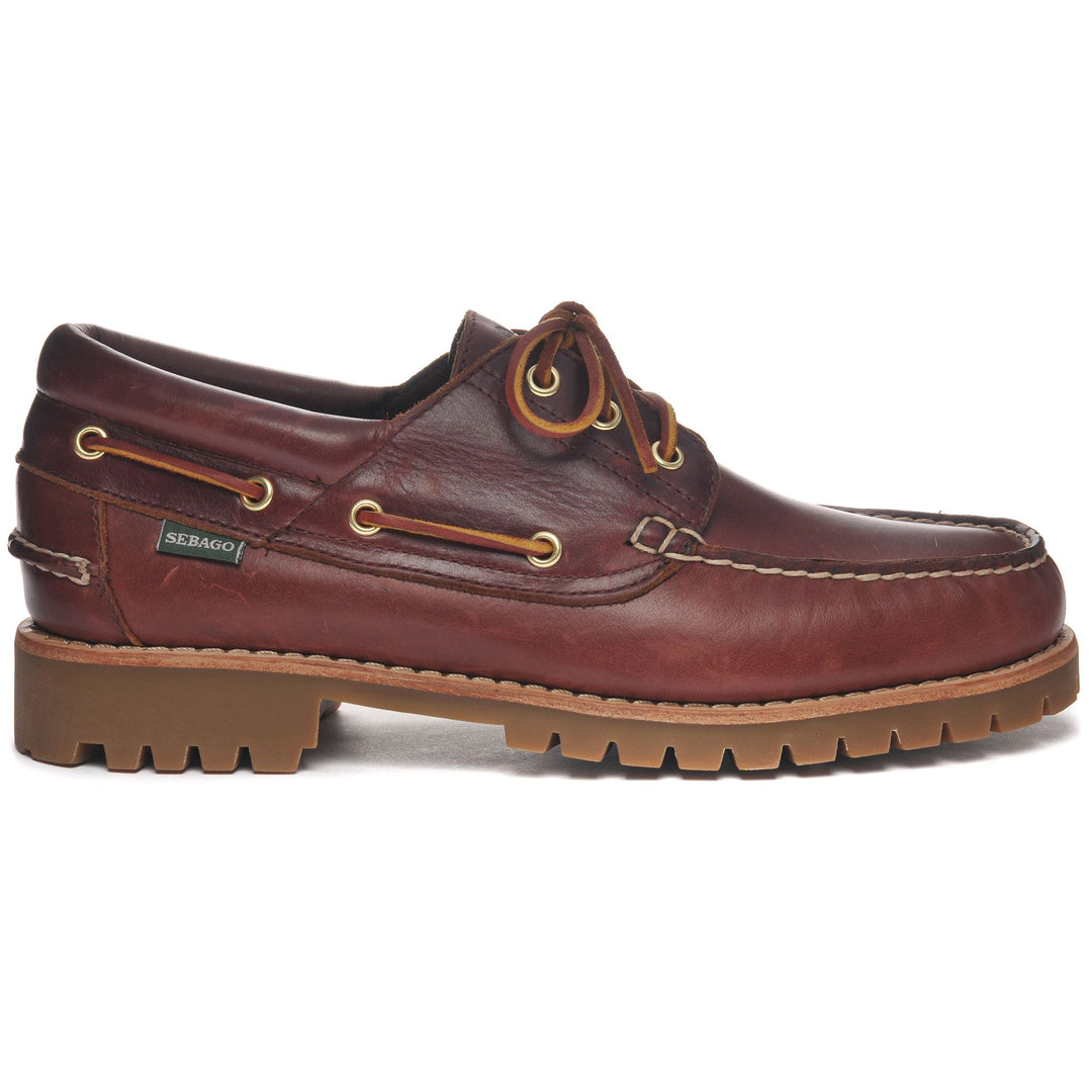 Moc Man ACADIA PREMIUM Moccasin BROWN BURGUNDY Photo (jpg Rgb)			