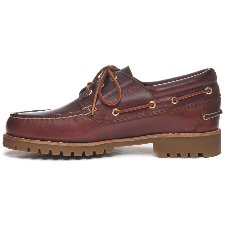 Moc Man ACADIA PREMIUM Moccasin BROWN BURGUNDY Dressed Side (jpg Rgb)		