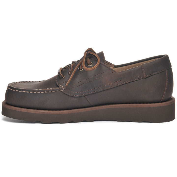 Moc Man ASKOOKFIELD CRAZY HORSE Moccasin TOTAL DK BROWN Dressed Side (jpg Rgb)		