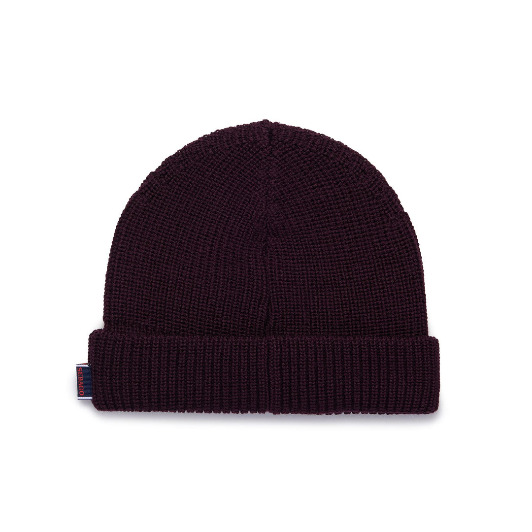 Headwear Unisex REEF Hat RED BORDEAUX - GENOA MCT Dressed Front (jpg Rgb)	