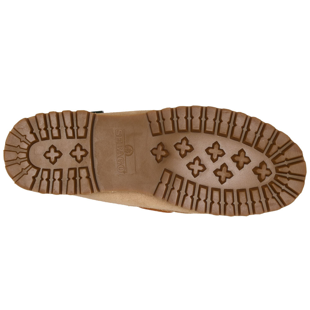 Moc Woman RANGER SUEDE WOMAN Moccasin BEIGE CAMEL Dressed Front (jpg Rgb)	