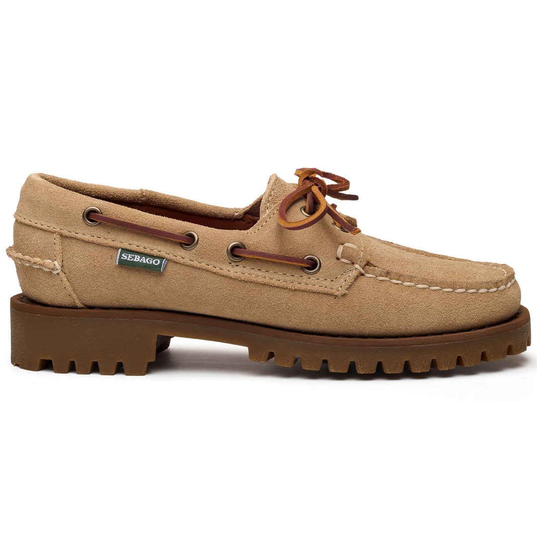 Moc Woman RANGER SUEDE WOMAN Moccasin BEIGE CAMEL Photo (jpg Rgb)			