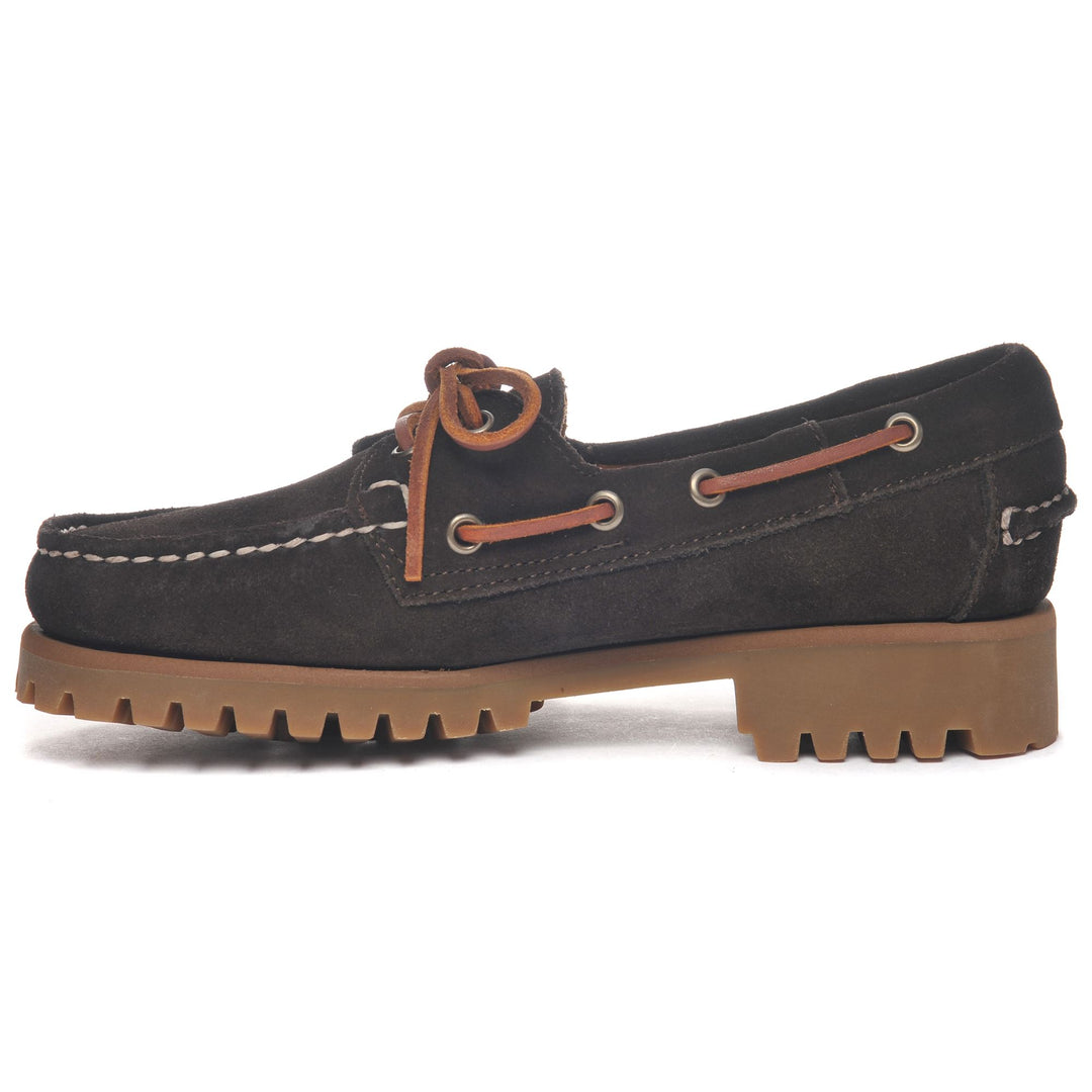 Moc Woman RANGER SUEDE WOMAN Moccasin MOKA Dressed Side (jpg Rgb)		