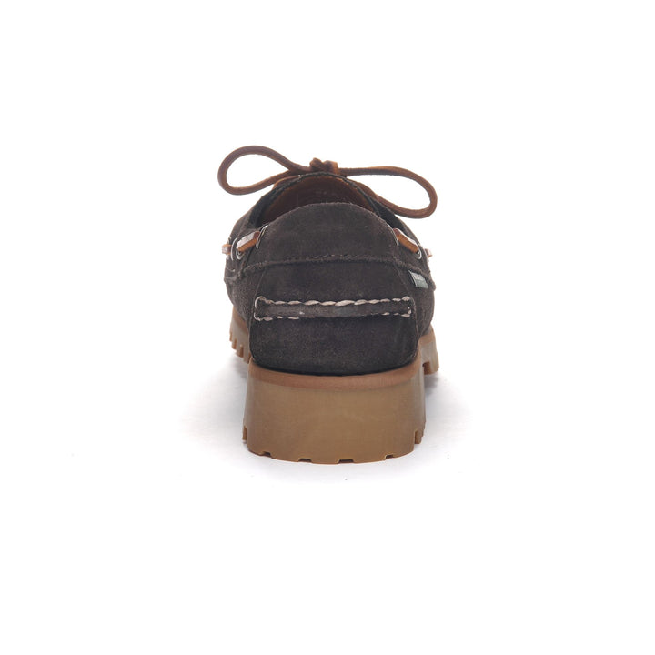 Moc Woman RANGER SUEDE WOMAN Moccasin MOKA Detail (jpg Rgb)			