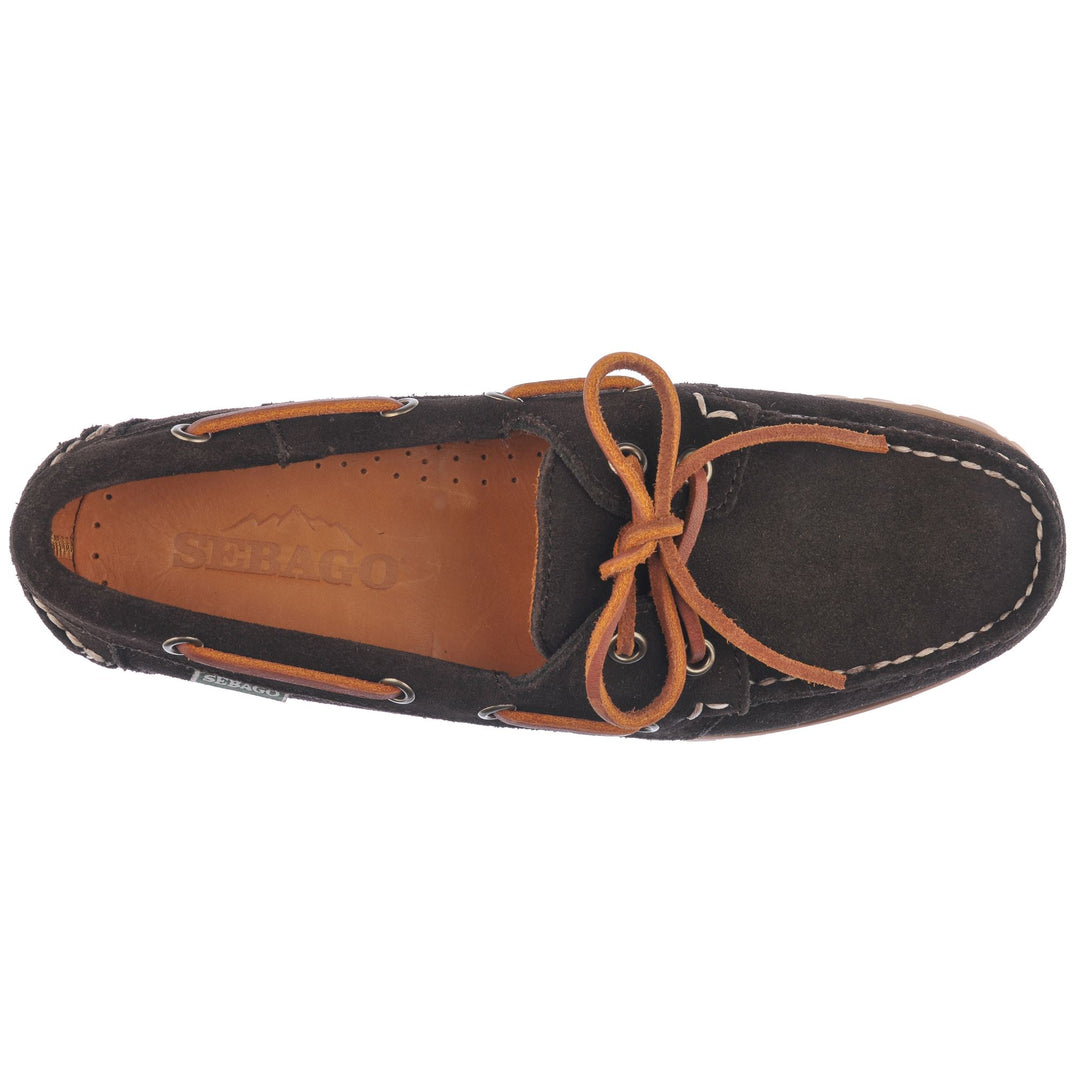 Moc Woman RANGER SUEDE WOMAN Moccasin MOKA Dressed Back (jpg Rgb)		